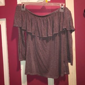 Off the shoulder long sleeve from American Eagle